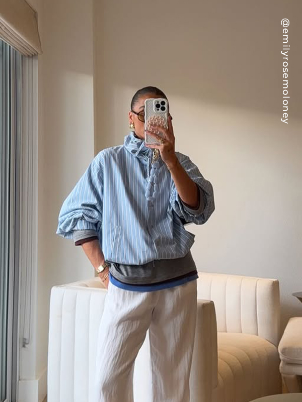 Louve Ocean Breeze Wristlet