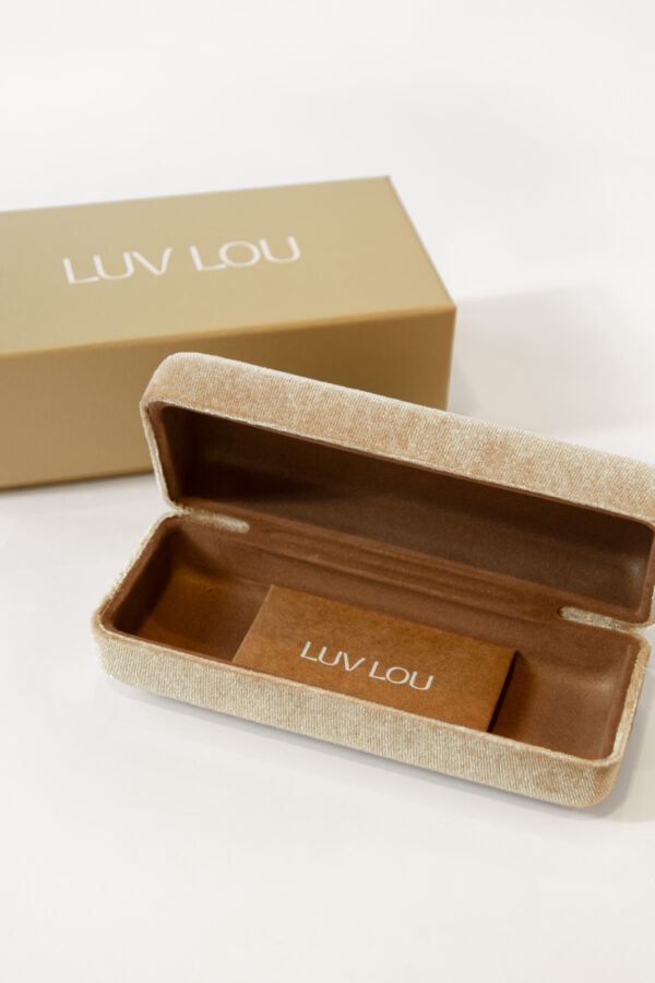 Luv Lou The Blair Navy Sunglasses