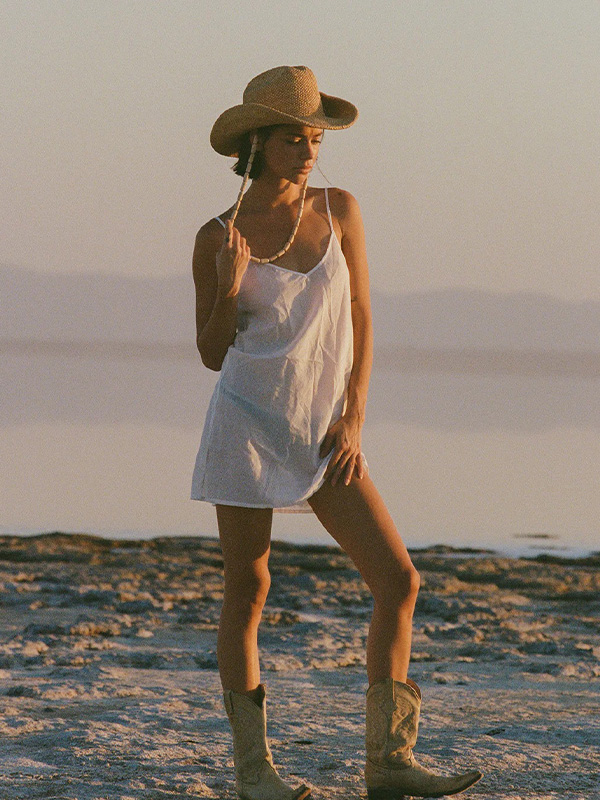 LOC Raffia Cowboy Hat