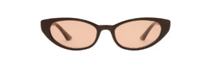 Luv Lou The Blair Dark Chocolate Sunglasses