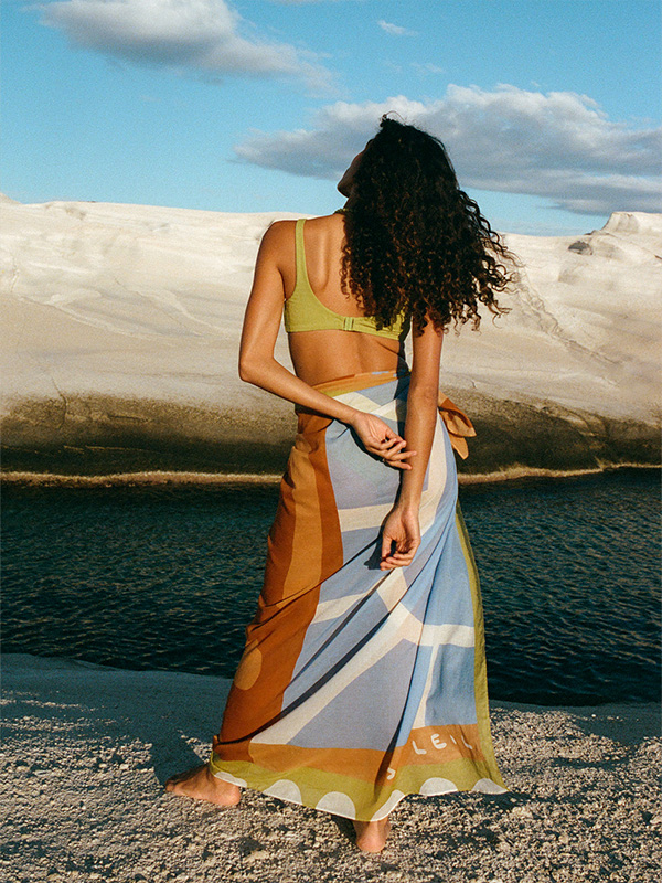 Soleil Soleil Square Pareo Kin