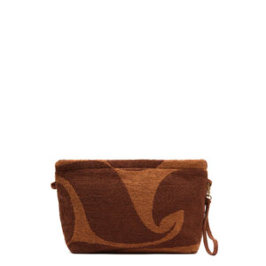 Soleil Soleil Towelling Pouch Wave Umber