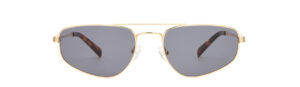 Luv Lou The Harvey Gold Sunglasses