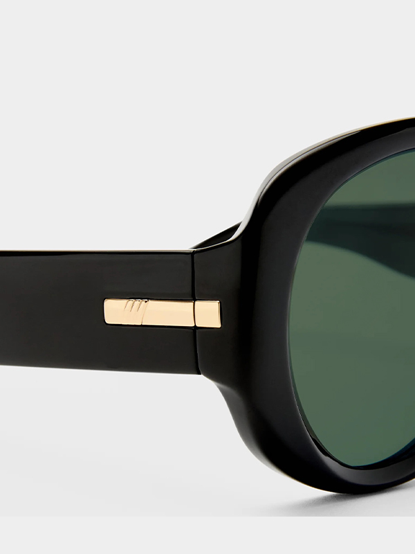 Le Specs Dream Boat Black Sunglasses
