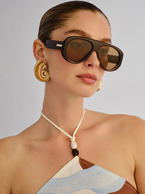 Le Specs Dream Boat Cocoa Sunglasses