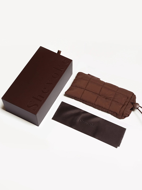 Shevoke Jen 002 Brown Sunglasses